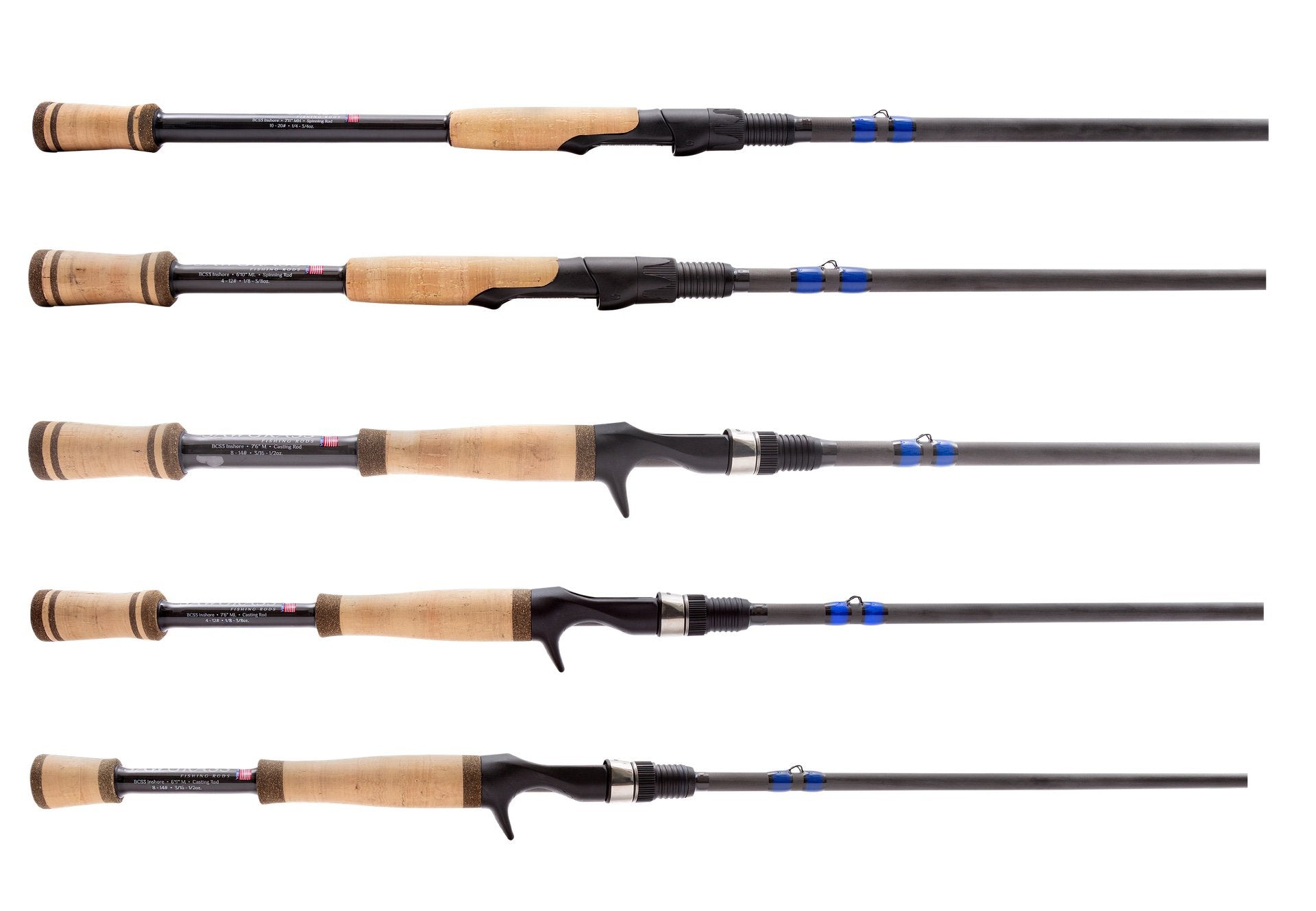 BCS3 Inshore 7'6" MH Spinning Rod